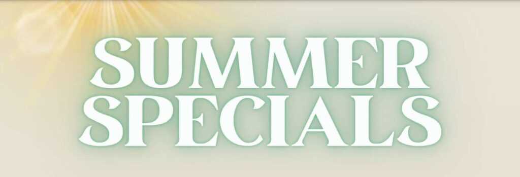 heavenly spa by westin summer special graphic